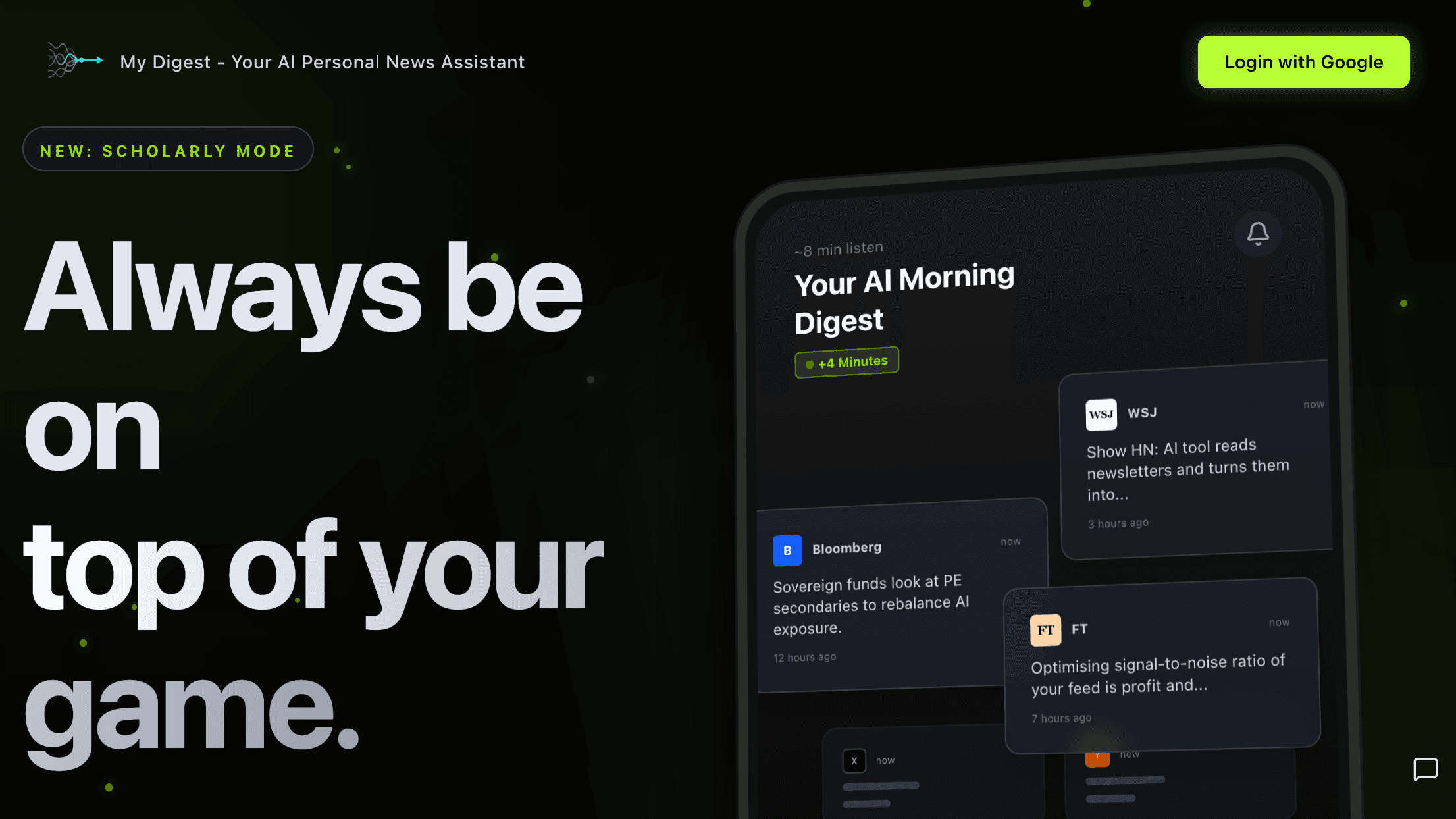 My Digest screenshot 1